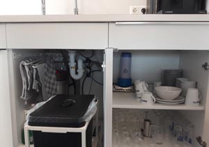 Healthy Water Filter - Installatie naast gootsteen